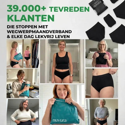 Nuvura® Lekvrij Ondergoed
