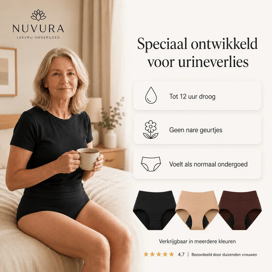 Nuvura® Lekvrij Ondergoed