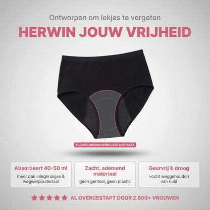 Nuvura® Lekvrij Ondergoed