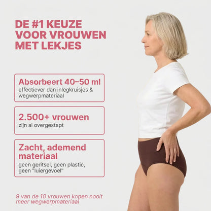 Nuvura® Lekvrij Ondergoed