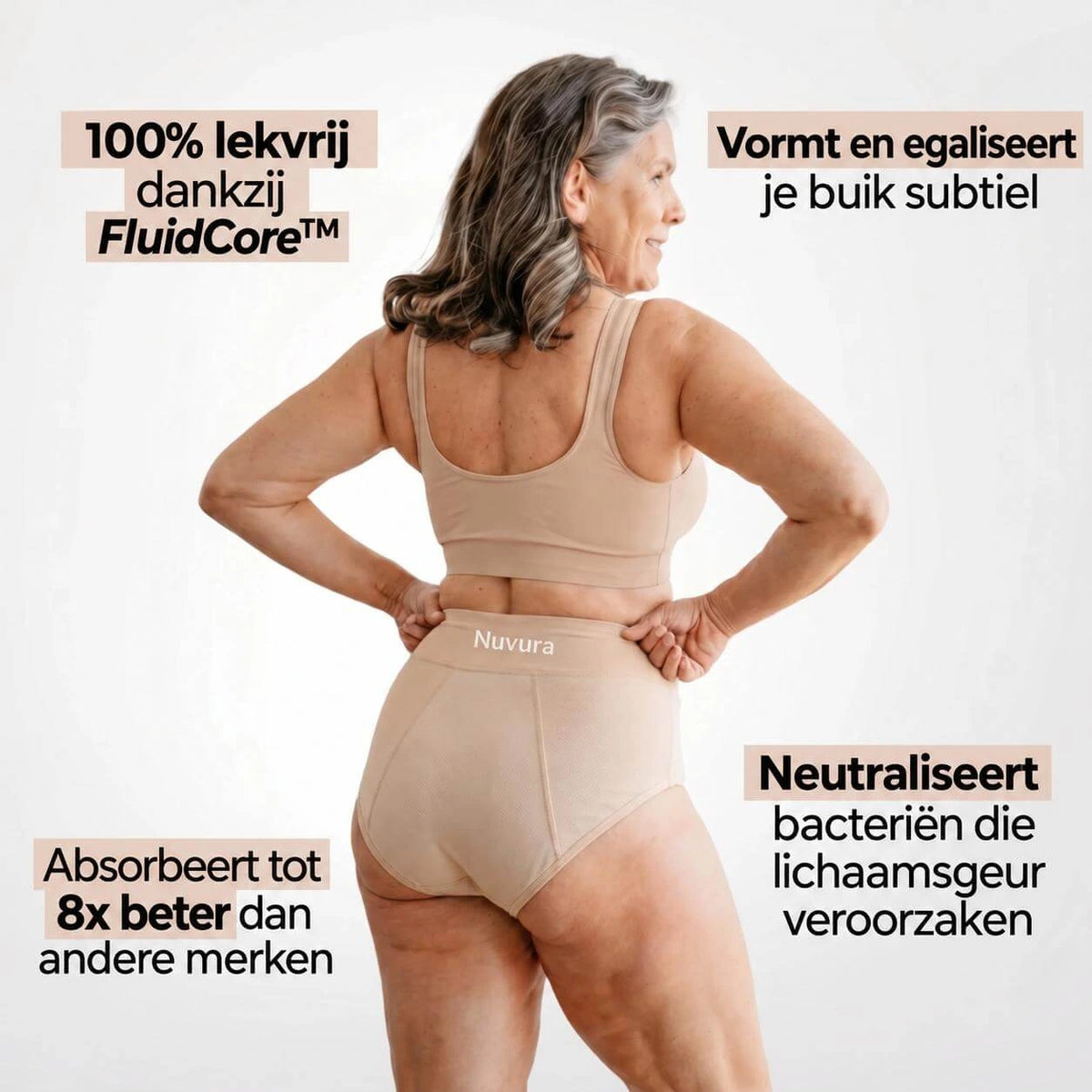 Nuvura® Lekvrij Ondergoed